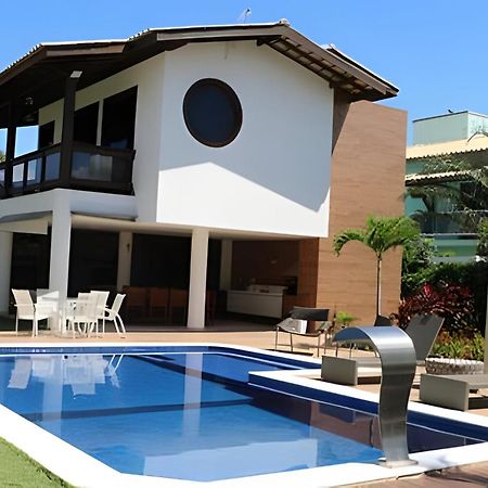 Casa Cerqueira 4 Suites Guarajuba Cond. Frente Mar Camassari Exteriör bild