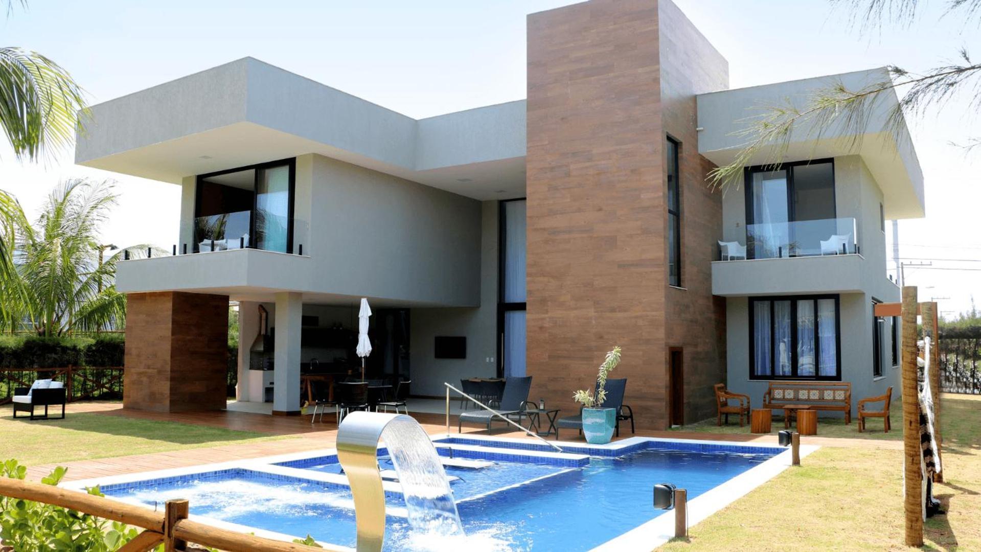 Casa Cerqueira 4 Suites Guarajuba Cond. Frente Mar Camassari Exteriör bild